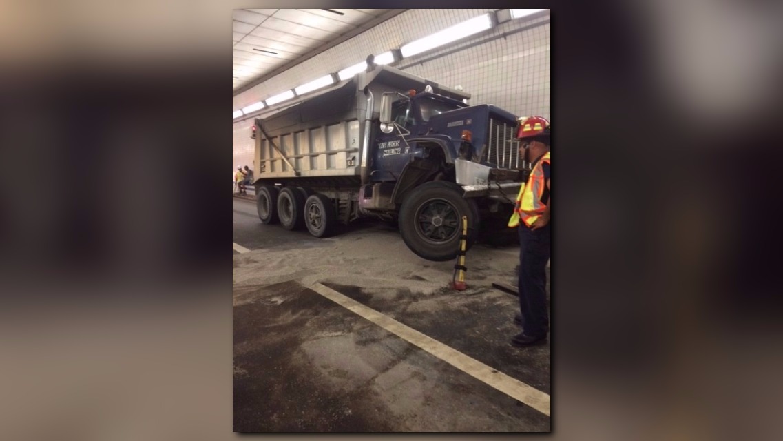 PHOTOS Crash shuts down Hampton Roads BridgeTunnel